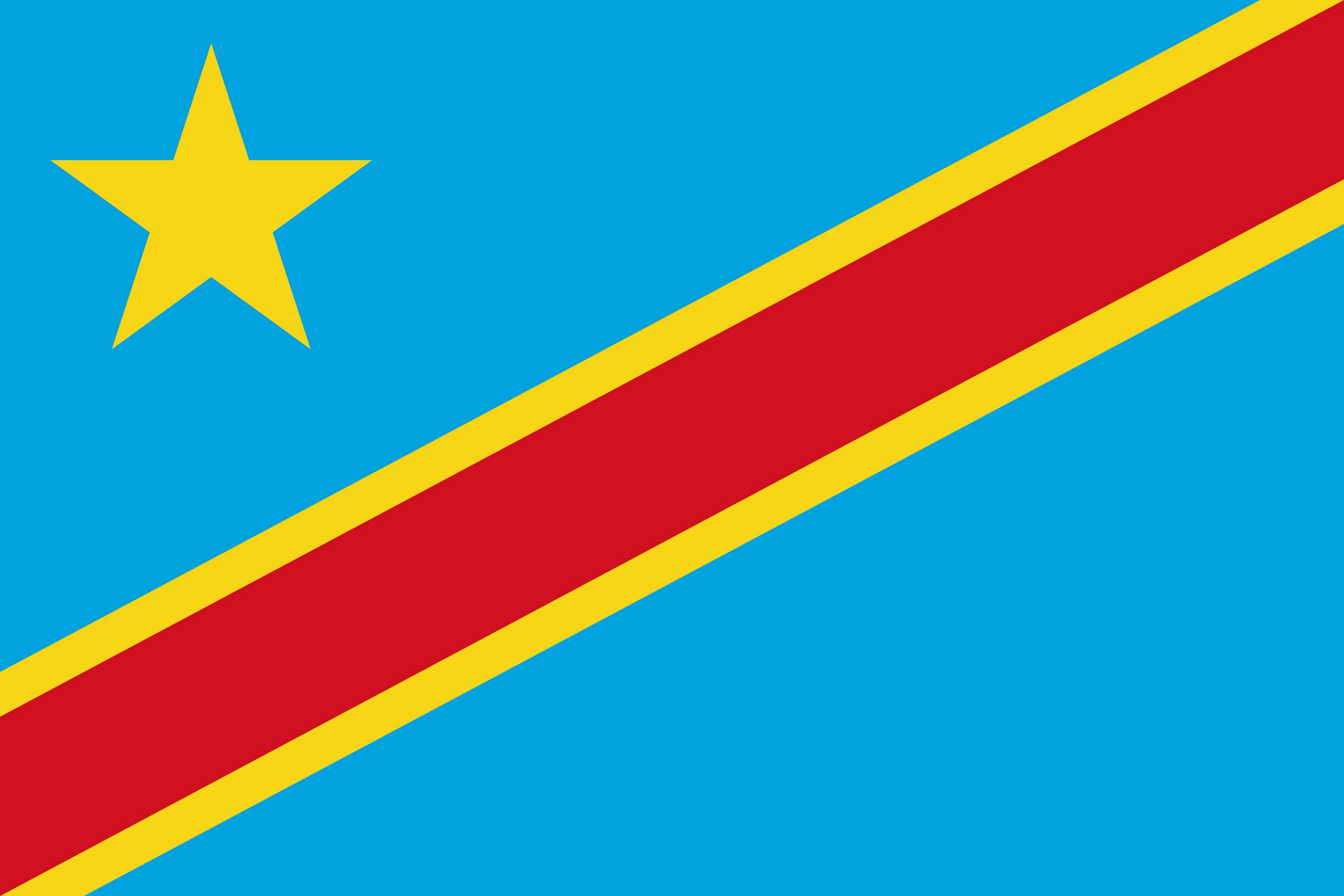 Drapeau du pays RDC