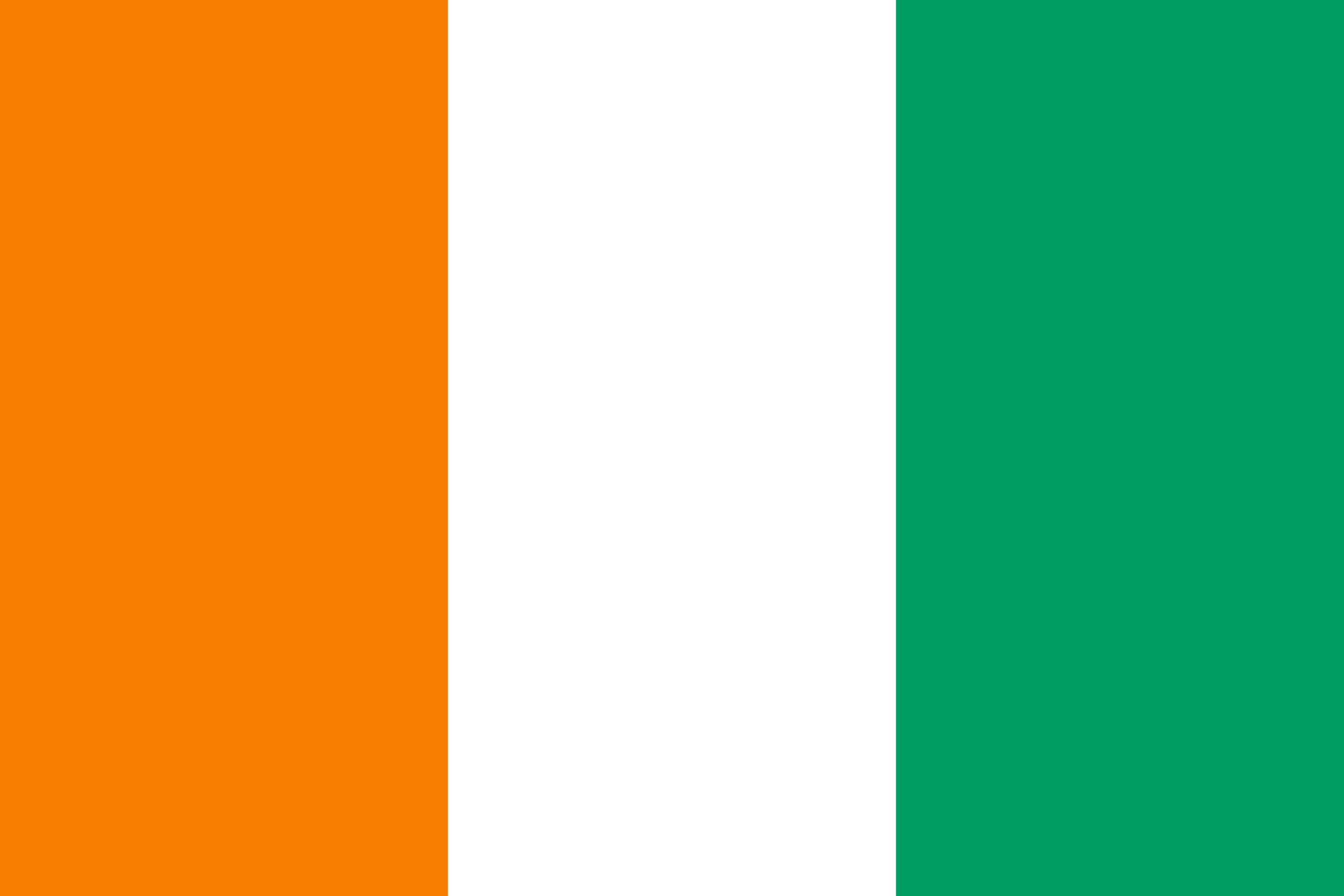 Drapeau du pays Côte d'Ivoire