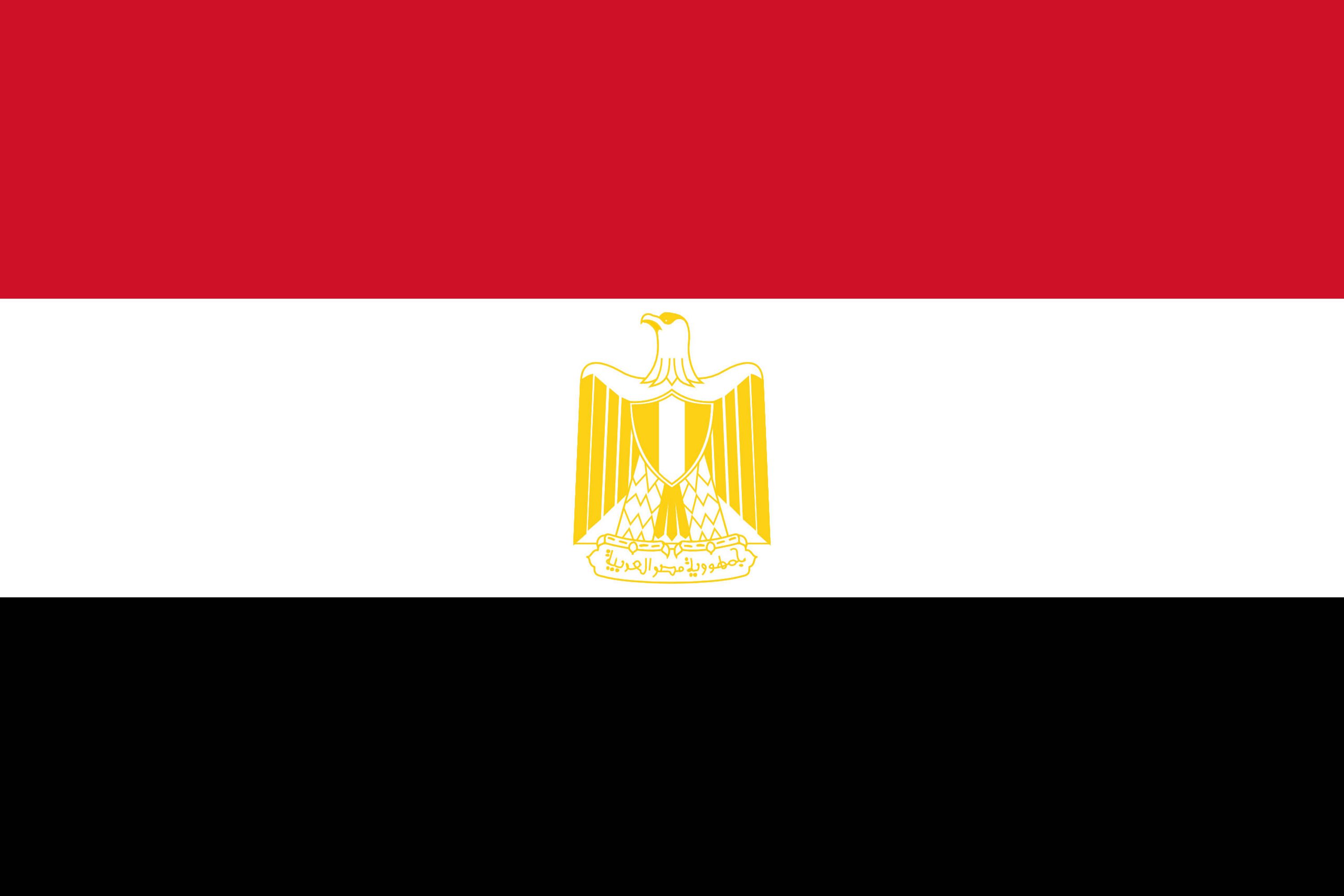 Drapeau du pays Egypte