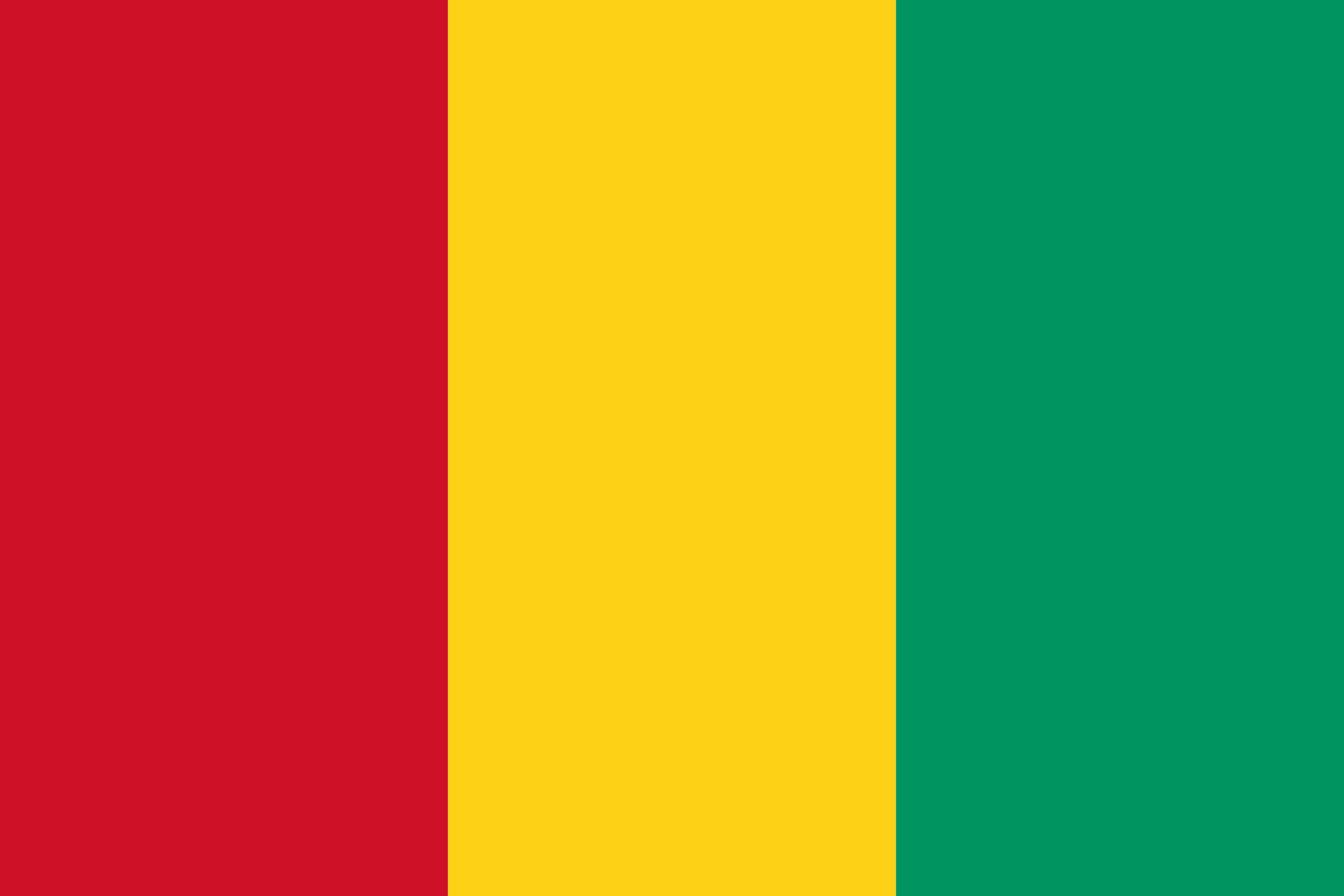 Drapeau du pays Guinée