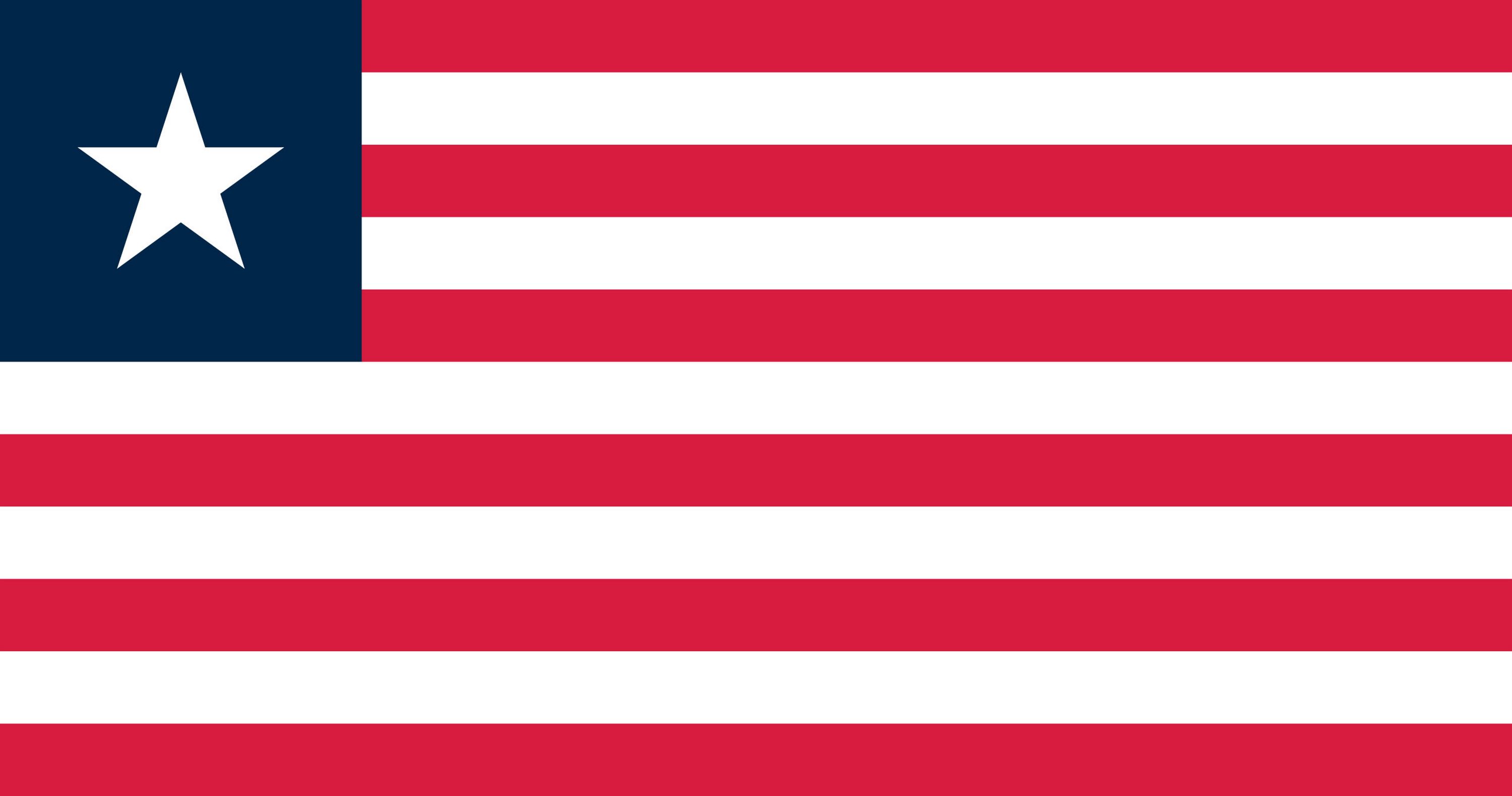 Drapeau du pays Libéria