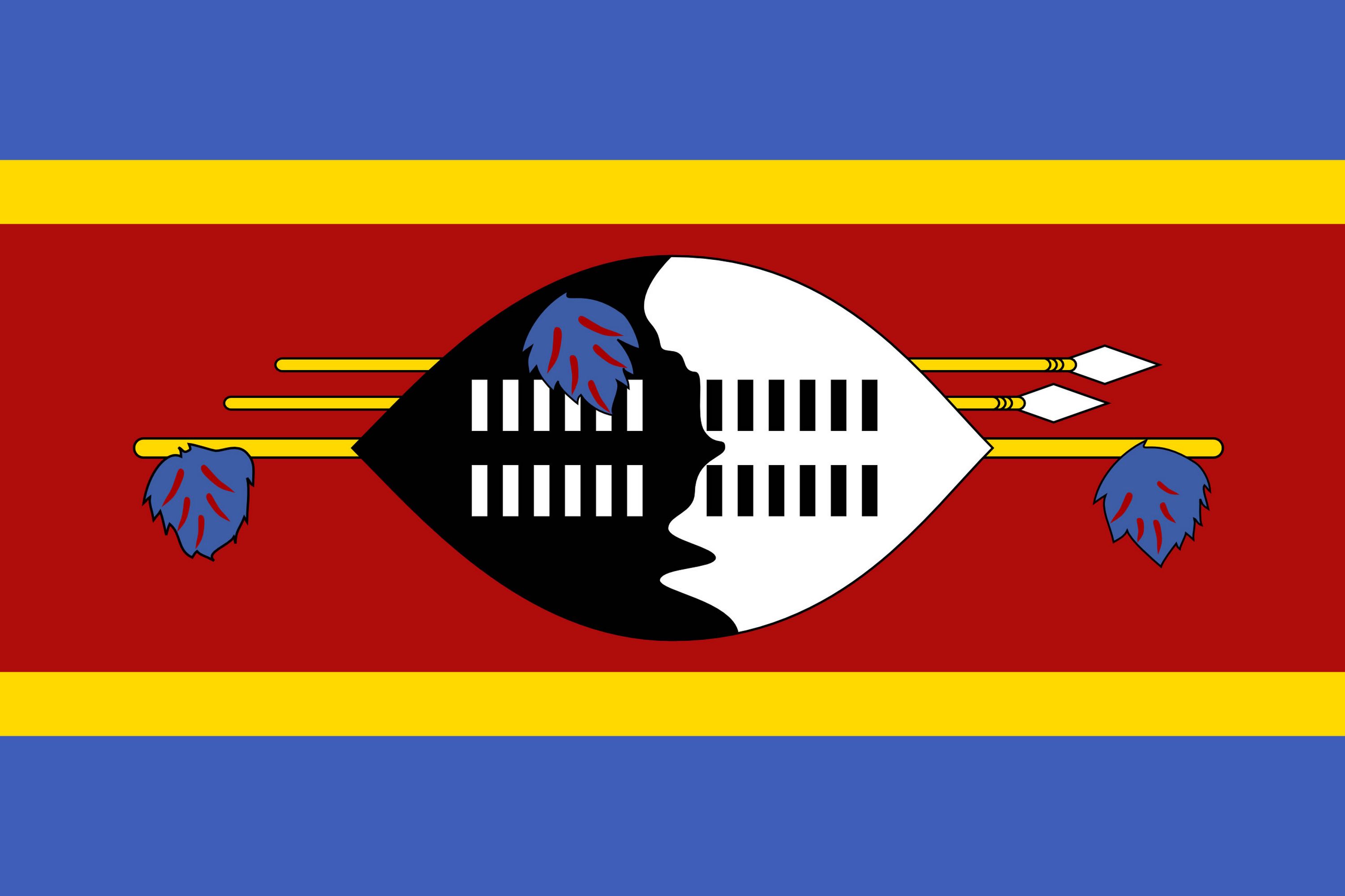 Drapeau du pays Swaziland